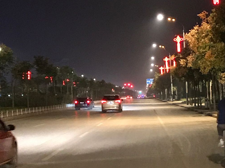 菏澤市鄆城縣水滸路、金河路照明改造